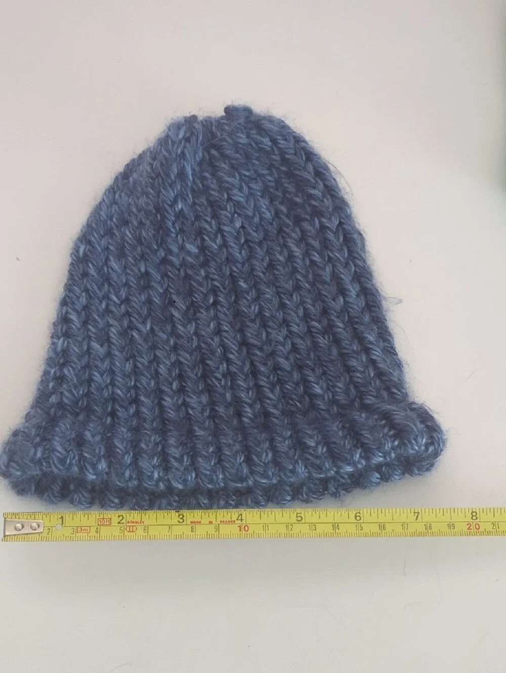 Kids Knit Beanie Hat Set - Green & Blue